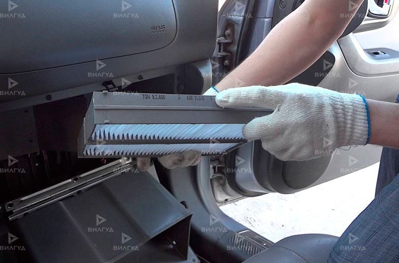 Замена салонного фильтра Chrysler в Оренбурге